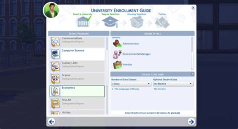 sims university guide|The Sims 4: List of Degrees for Discover University.
